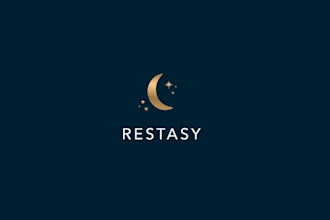 design relaxation self care focused brand logo