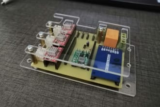 design 3d printable or cnc ready pcb enclosure or case