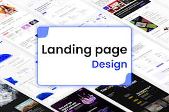 design an engaging responsive landing page