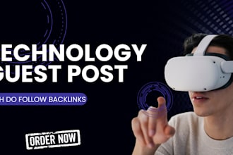 do tech guest post on high da blog with do follow backlinks