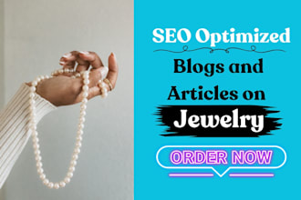write sparkling jewelry articles for SEO success
