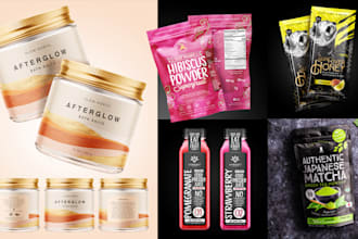 design professional packaging and product labels