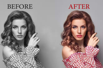 professionally enhance, colorize, restore, fix old photos