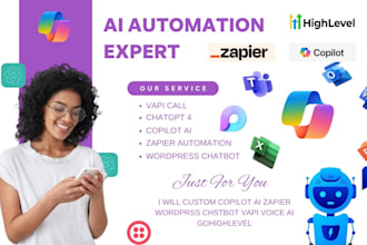 copilot ai chatgpt zapier wordpress chatbot vapi vioce gohighlevel make API a2p
