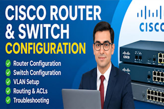 configure and troubleshoot cisco routers switches and vlans