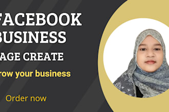 do professional facebook business page, create and setup