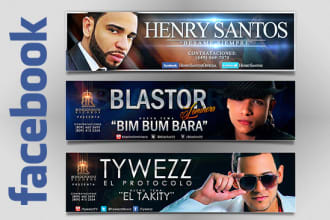 design an awesome, facebook, google, youtube, twitter banner