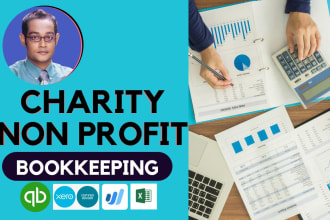 do bookkeeping charity nonprofit quickbooks online xero reconciliation