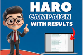 provide high DR haro backlinks through pitches