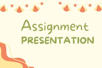 work on assignments presentations canva
