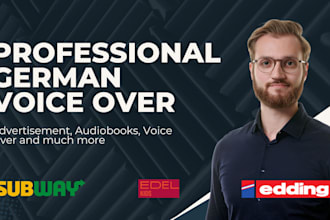 be your german voice actor