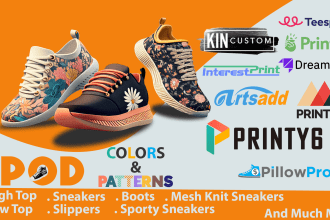 do unique shoe and sneaker design for your pod needs