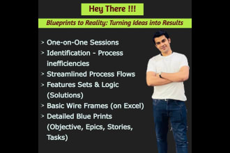 convert ideas into process flows and developer ready software document