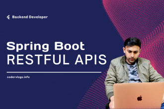 develop restful API in java spring boot