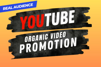 do organic youtube video promotion