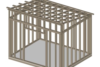 create timber structure for your shed