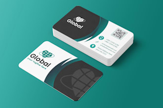design stunning and professional visiting card, business card