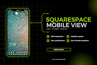 fix squarespace mobile issues and optimize squarespace website