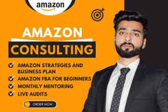 be your amazon fba coach, mentor, amazon fba consultant, amazon fba consultation