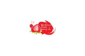 design improve current strawberry logo