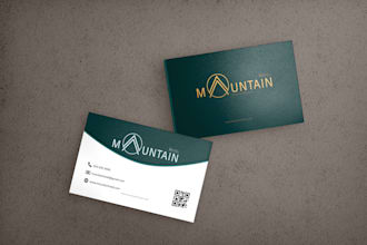 design a catchy and elegant business card