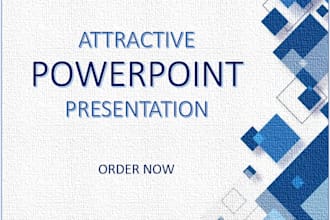 create a professional ms powerpoint presentation design
