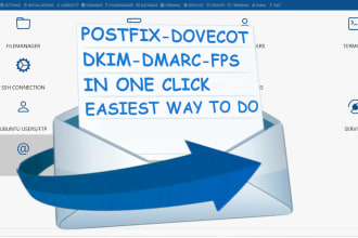 setup email server postfix and dovecot on your ubunu server