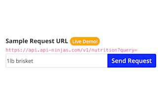 collect data from API ninjas