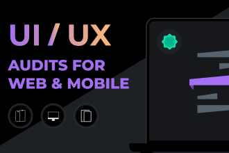 create UI UX audits for web and mobile