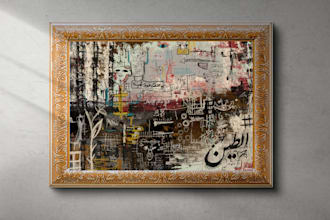paint professional abstract art