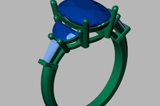 do complex jewelry cad and luxury jewelry cad design