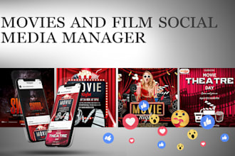 movies and film social media manager