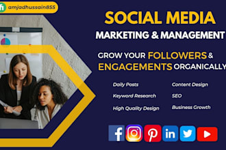 be your expert social media marketing manager