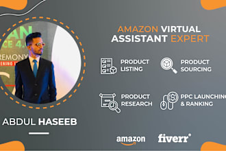 be your amazon virtual assistant fba pl, wholesale, arbitrage