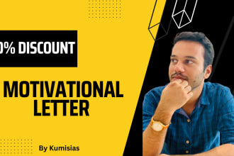 check and improve your motivation letter