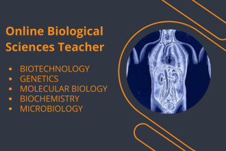be your expert online biology tutor