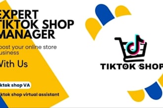 be your tiktok shop virtual assistant, tiktok shop VA