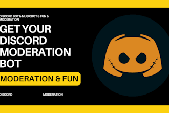 setup a full moderation discord bot for your discord server