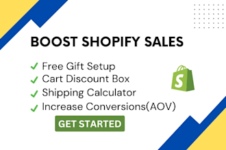 optimize shopify cart to boost conversions and increase sales