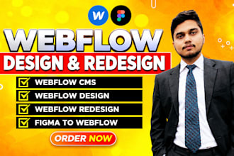 do webflow cms, webflow design, and webflow redesign