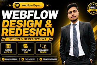 do webflow cms, webflow design, and webflow redesign