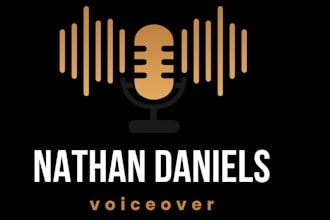 be your deep american male voiceover