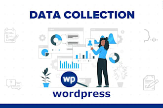be your wordpress data scraping expert