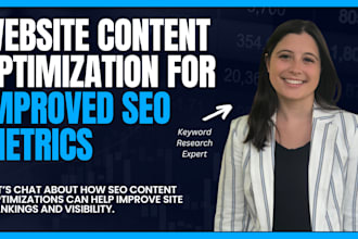 perform website content optimization for SEO success