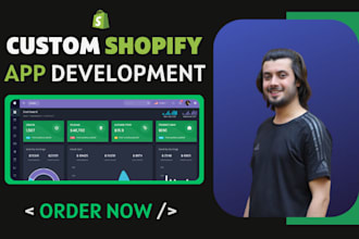 build custom or public shopify app for your store