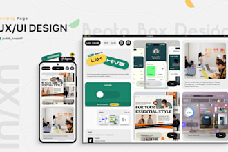 do figma website design, figma landing page, website ui design, figma design,