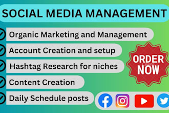 be your social media manager