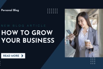 design personal portfolio website, business website, landing page or blog