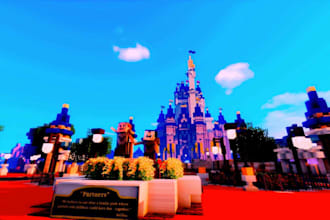 build minecraft castles, medieval and  fancy builds