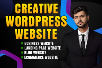 develop responsive wordpress website design
